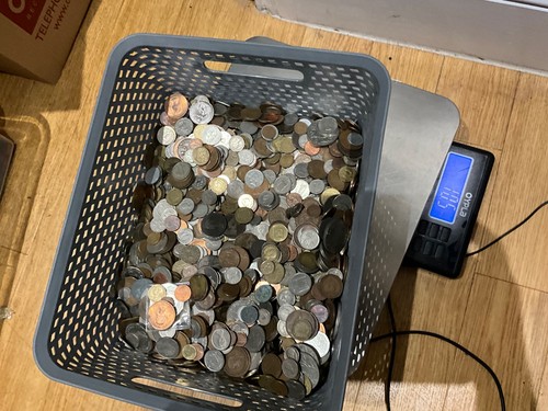 Coins some world 10kg - , mixed